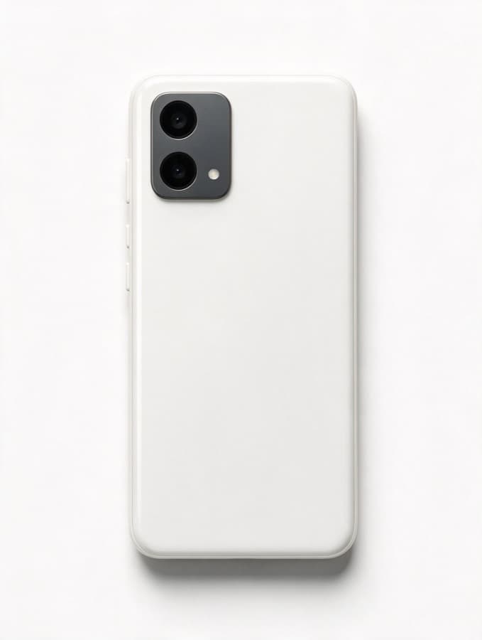 iPhone 12 Branco, foto ilustrativa